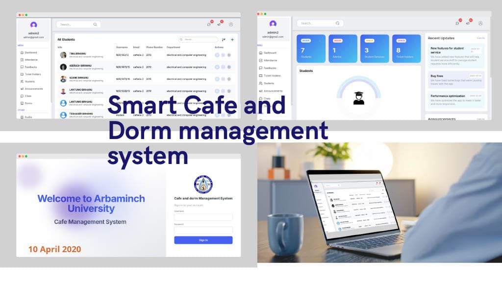 Smart Dorm and Cafe Management System